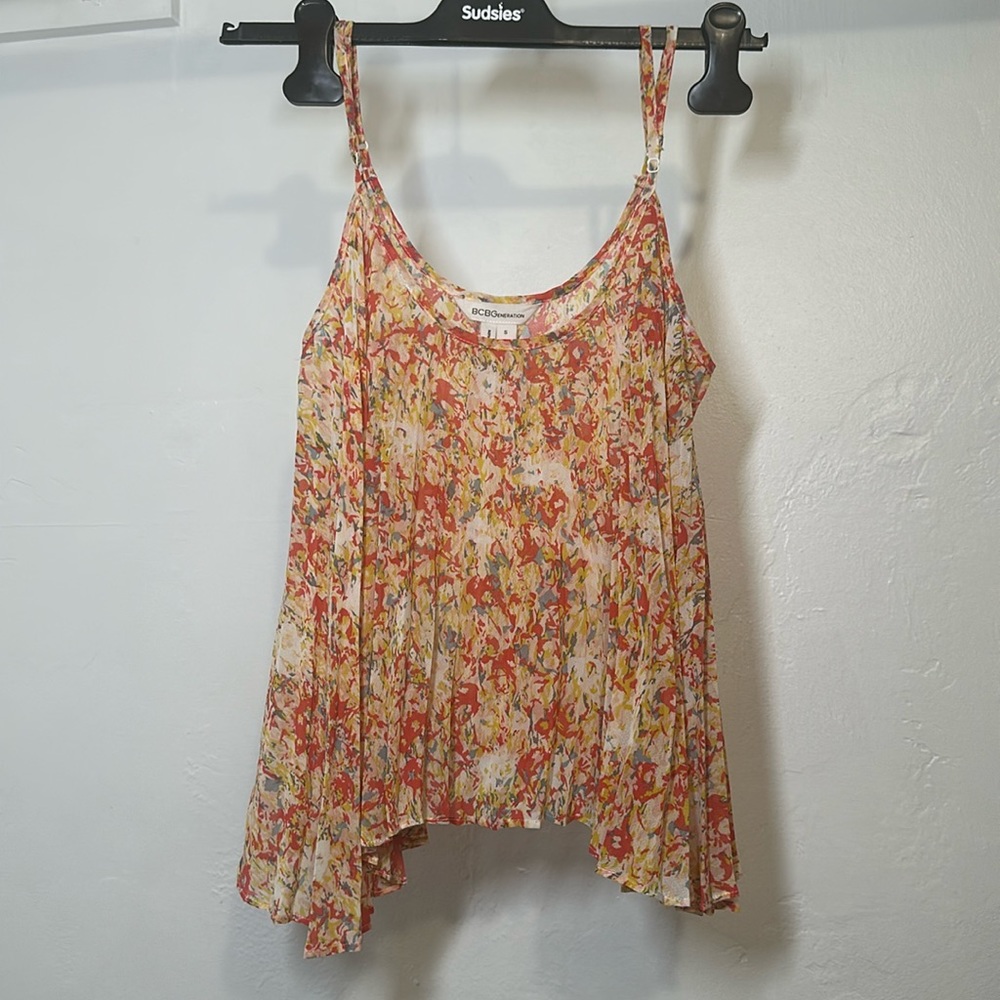 BCBGeneration Crop Top Multicolored Size Small Great Condition
